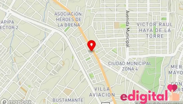 mapa de BOTICA KYARA Farmacia en Arequipa