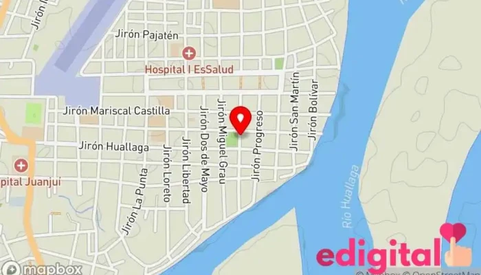 mapa de Botica la inmaculada - juanjui Farmacia en Juanjuí