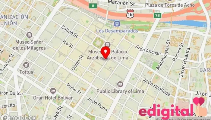 mapa de BOTICA LAMPA Farmacia en Lima