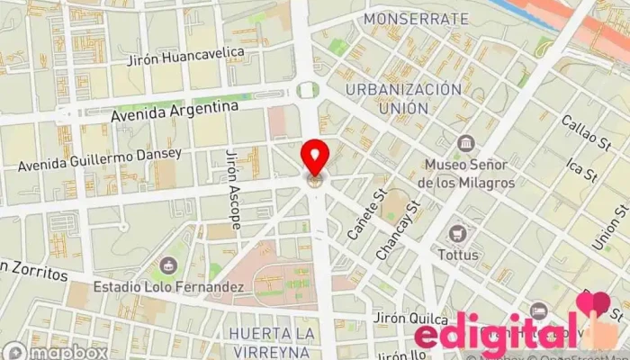 mapa de botica liz Farmacia en Lima