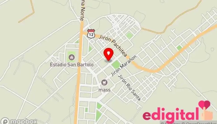 mapa de Botica Los Santeños Farmacia en Santa
