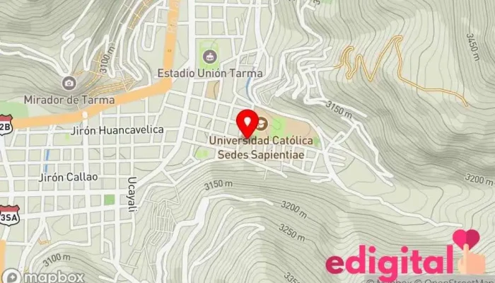 mapa de Botica Luan Farma Farmacia en Tarma