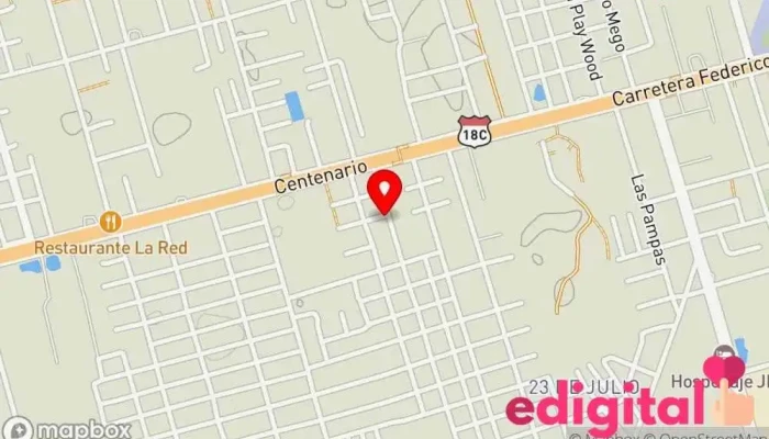 mapa de Botica Luzangeles Farmacia en Pucallpa