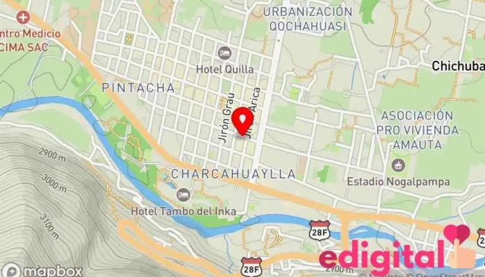 mapa de Botica Marley Farmacia en Urubamba