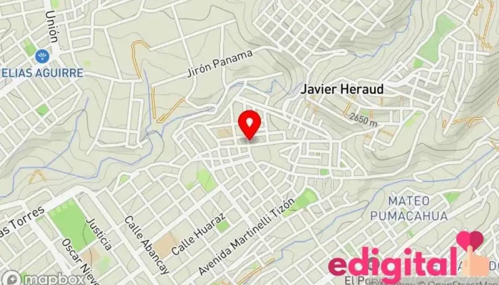 mapa de Botica Más Salud & Ahorro Agente Interbank-Caja Arequipa-Banco de la Nación-Kasnet-Scotiabank-Crediscotia-BCP-BBVA- YAPE-PLIN Farmacia en Alto Selva Alegre