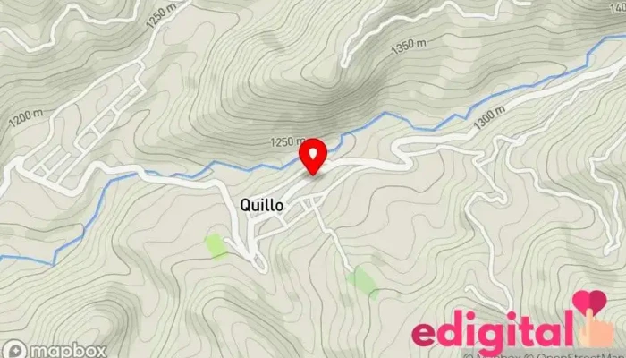 mapa de Botica Max Farmacia en Quillo