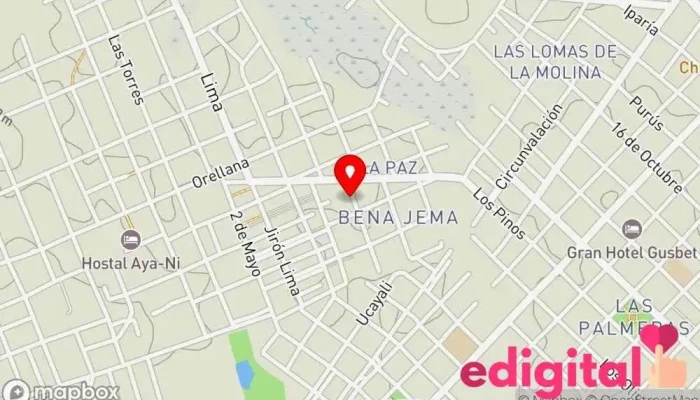 mapa de Botica M&D Farmacia en Pucallpa