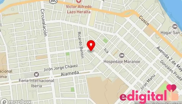 mapa de botica mdd madre de dios Farmacia en Puerto Maldonado