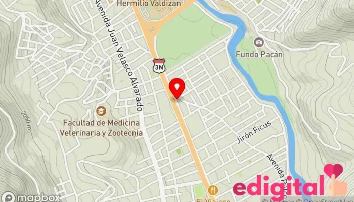 mapa de Botica MERLY Farmacia en Pillco Marca
