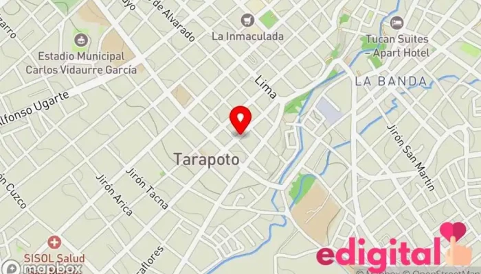 mapa de Botica Mi Antoni Farmacia en Tarapoto