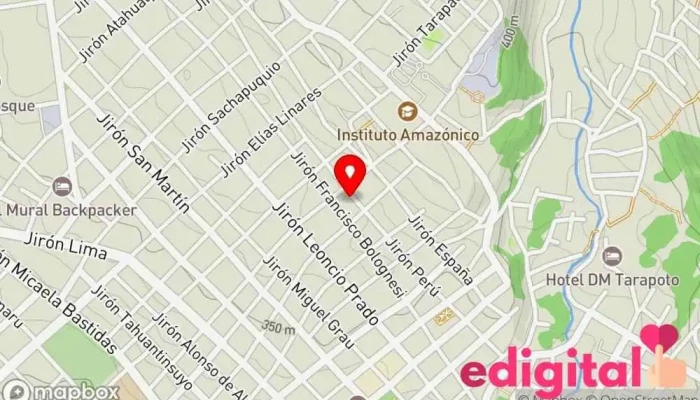 mapa de Botica mi Diogo Farmacia en Tarapoto