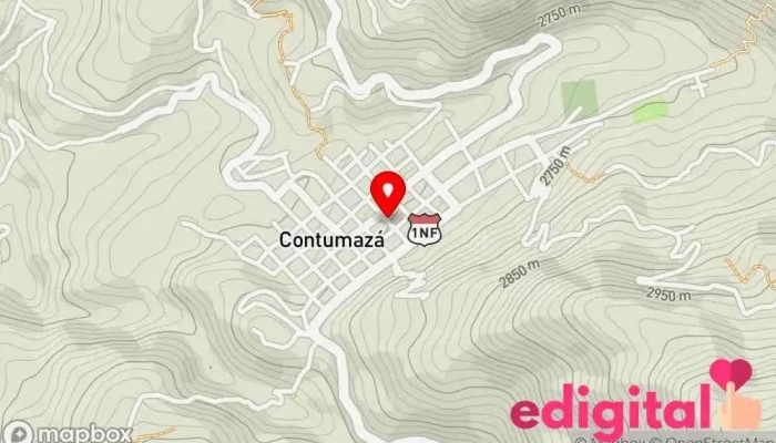 mapa de Botica Mi Salud Farmacia en Contumazá