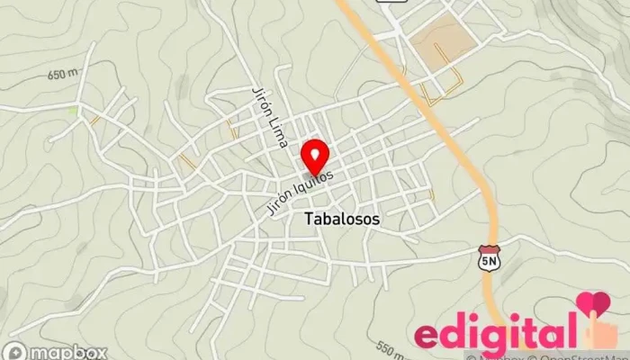 mapa de Botica Mi Salud Farmacia en Tabalosos