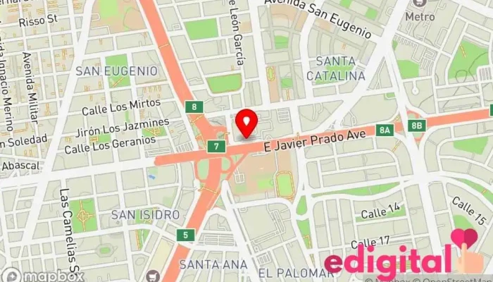 mapa de Botica Mifarma Farmacia en Lima