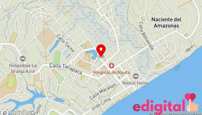 mapa de Botica MIFARMA Farmacia en Nauta
