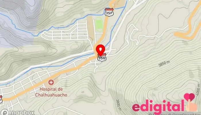 mapa de Botica MINKAFARMA Farmacia en Challhuahuacho