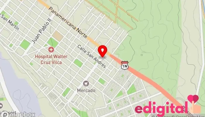 mapa de Botica Montalvo Farmacia en Moche