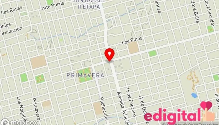 mapa de Botica N y M Farmacia en Pucallpa