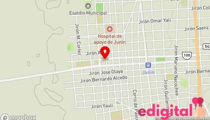 mapa de BOTICA Niño Jesus Farmacia en Junín