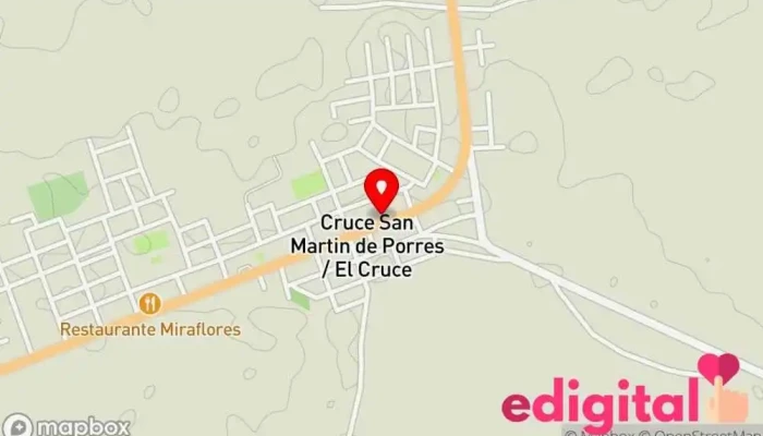 mapa de Botica O&D Farma Farmacia en San Martín de Porres