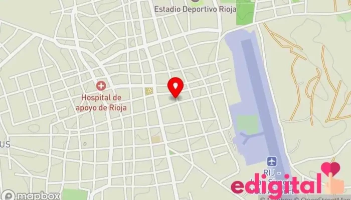 mapa de Botica perfumeria Garcia Farmacia en Rioja