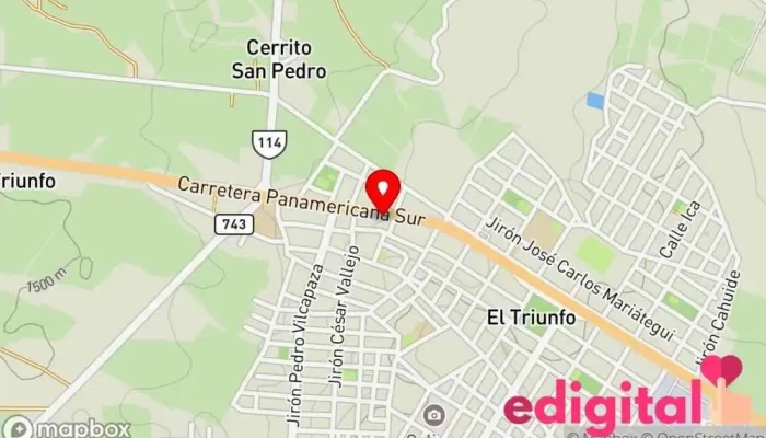 mapa de Botica Perfumeria Farmacia en La Joya