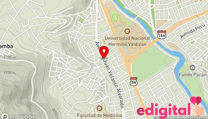 mapa de Botica Pillco Salud Farmacia en Pillco Marca