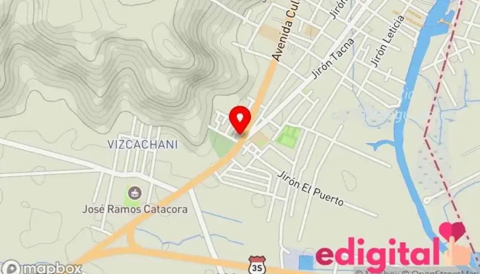 mapa de Botica Red Farma Farmacia en Desaguadero