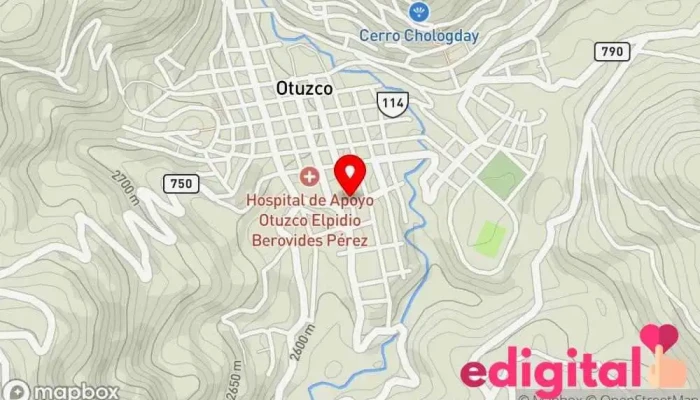 mapa de Botica Rox's Farma Farmacia en Otuzco