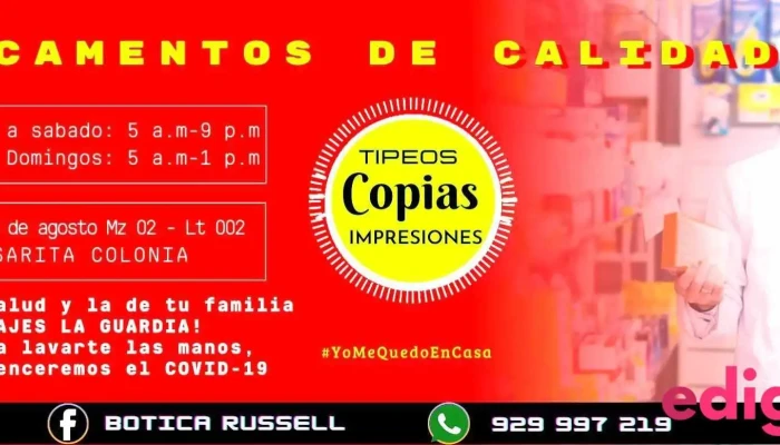 Botica Russell -  Videos - Tocache