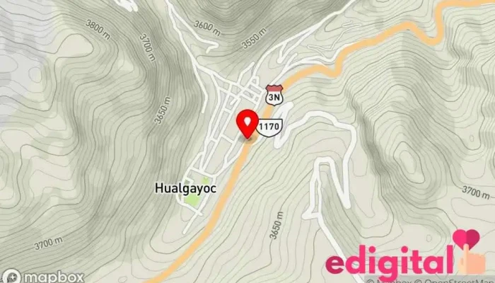 mapa de BOTICA SALUD DIVINA II HUALGAYOC - BCP Farmacia en Hualgayoc