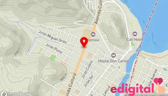 mapa de Botica Salud Integral Farmacia en Desaguadero