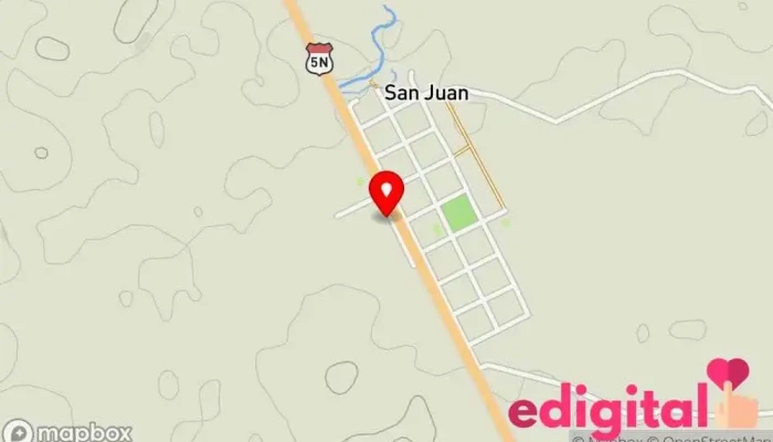 mapa de Botica san juan Farmacia en Ctra. Fernando Belaúnde Terry 118