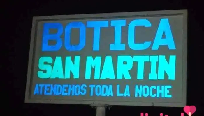 Botica San Martin De La Y Del Propietario - Sechura