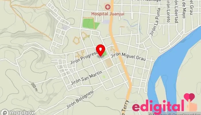 mapa de Botica SAN MARTÍN Farmacia en Juanjuí