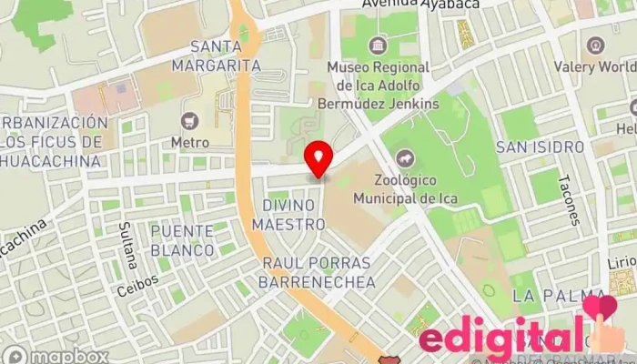 mapa de BOTICA SAN PABLO Farmacia en Ica