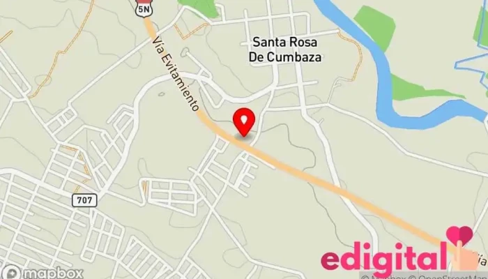 mapa de Botica Santarosa Farmacia en Tarapoto