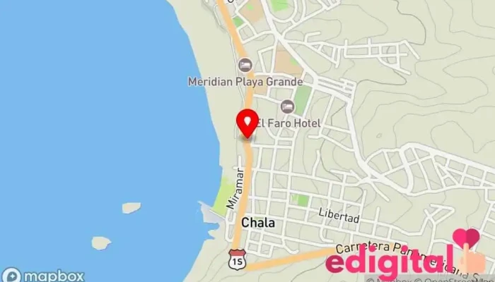mapa de Botica Santo Remedio Farmacia en Chala