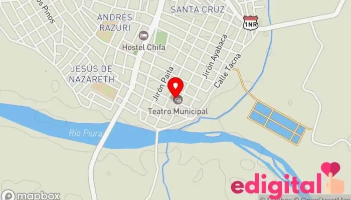 mapa de Botica Santo Remedio Farmacia en Tambo Grande