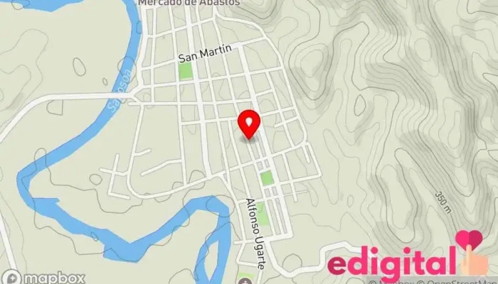 mapa de Botica señor de los milagros Farmacia en Saposoa