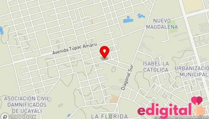 mapa de Botica Simon's Farmacia en Pucallpa