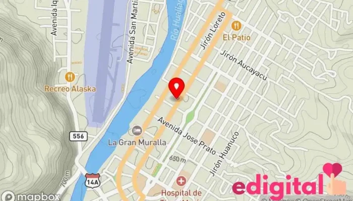 mapa de Botica Tingo Maria Farmacia en Tingo María