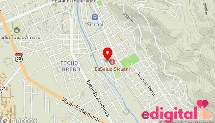 mapa de BOTICA TU FARMA Farmacia en Sicuani