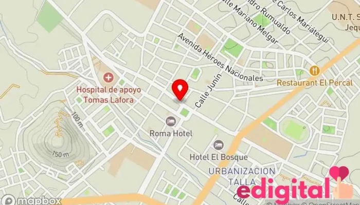 mapa de Botica Tu Salud Farmacia en Guadalupe