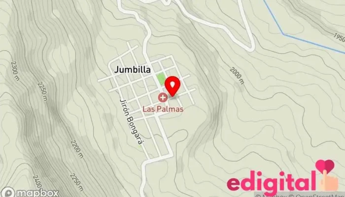 mapa de Botica V&B Farmacia en Jumbilla