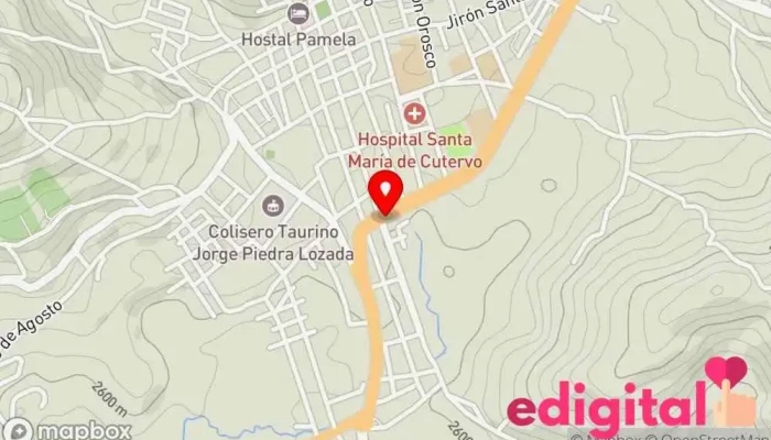 mapa de Botica Vida Farma Farmacia en Cutervo