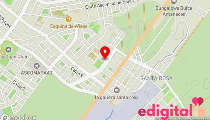 mapa de Botica Villasol Farmacia en Trujillo