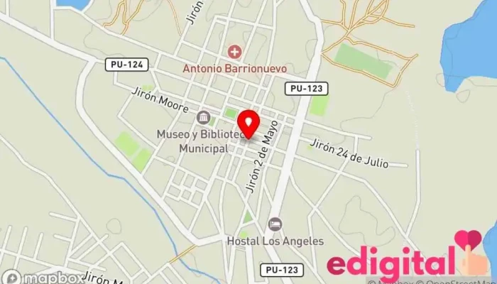 mapa de BOTICA VIRGEN DE CHAPI Farmacia en Lampa