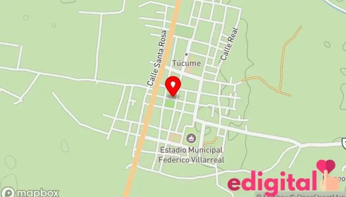 mapa de Botica Xiomara Yamileth Farmacia en Túcume