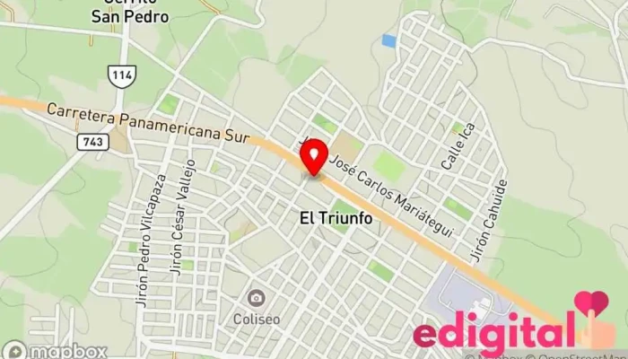 mapa de Botica Yoshimar Farmacia en La Joya